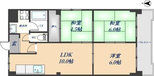 マンションジュエルの物件間取画像